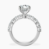 10ct White Gold Elinor Side Round Lab Diamond Ring side right image one