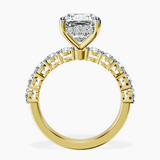 14kt Yellow Gold Elinor Side Round Lab Diamond Ring side right image one