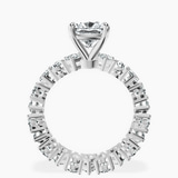 Platinum Cordelia Side Pear Lab Diamond Ring side right image one