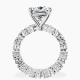 14kt White Gold Cordelia Side Pear Lab Diamond Ring side right image one