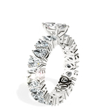 Platinum Cordelia Side Pear Lab Diamond Ring standing product image one