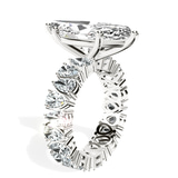 Platinum Cordelia Side Pear Lab Diamond Ring standing product image one