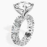 Platinum Cordelia Side Pear Lab Diamond Ring standing product image one