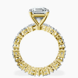 14kt Yellow Gold Cordelia Side Pear Lab Diamond Ring side right image one