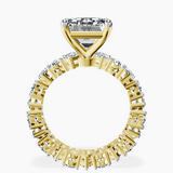 10kt Yellow Gold Cordelia Side Pear Lab Diamond Ring side right image one