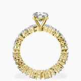 10kt Yellow Gold Cordelia Side Pear Lab Diamond Ring side right image one