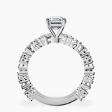 Platinum Esme Side Pear Lab Diamond Ring side right image one