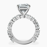 Platinum Esme Side Pear Lab Diamond Ring side right image one