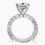 Platinum Esme Side Pear Lab Diamond Ring side right image one