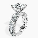 14kt White Gold Esme Side Pear Lab Diamond Ring standing product image one
