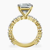 10kt Yellow Gold Esme Side Pear Lab Diamond Ring side right image one