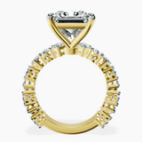 10kt Yellow Gold Esme Side Pear Lab Diamond Ring side right image one