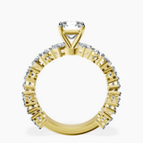 10kt Yellow Gold Esme Side Pear Lab Diamond Ring side right image one
