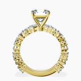 10kt Yellow Gold Esme Side Pear Lab Diamond Ring side right image one