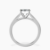 10kt White Gold Teagan Solitaire 1.5mm Lab Diamond Ring side right image one
