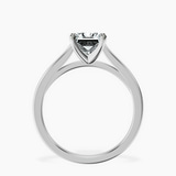Platinum Teagan Solitaire 1.5mm Lab Diamond Ring side right image one