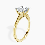 18kt Yellow Gold Teagan Solitaire 1.5mm Lab Diamond Ring standing product image one