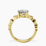 14kt Yellow Gold Catrina Cutwork Lab Diamond Ring side right image one