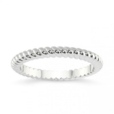Lupe Twist Wedding Band