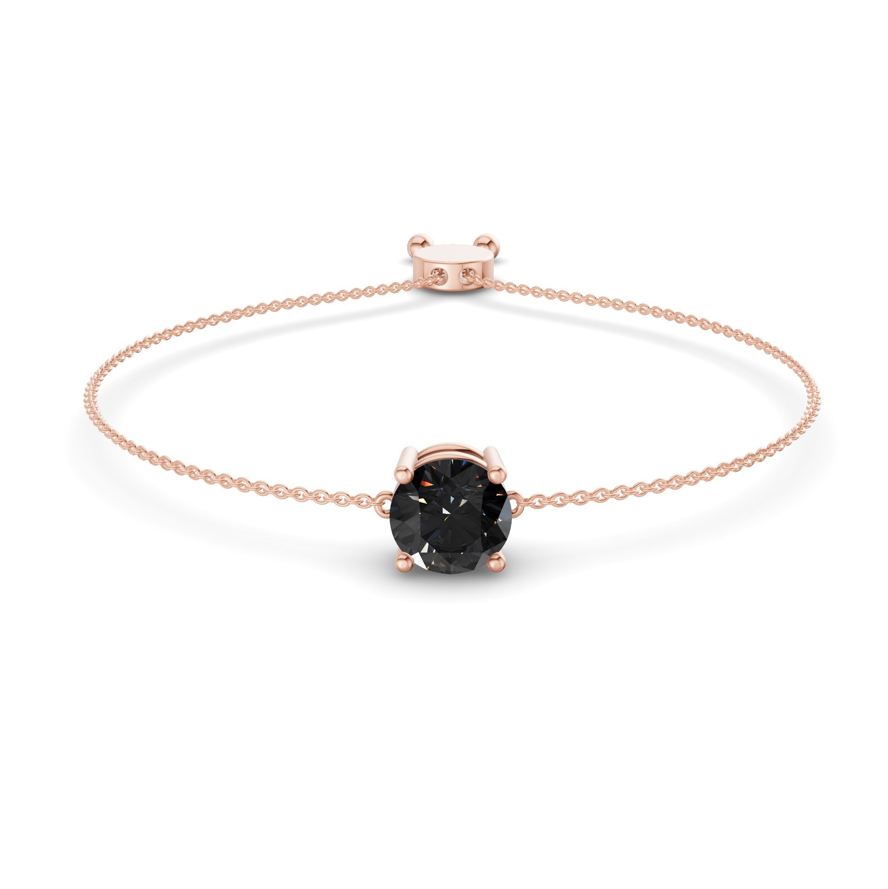 14kt Rose Gold Paula Round Fashion Bracelet (3/4 Ct. Tw.) front image