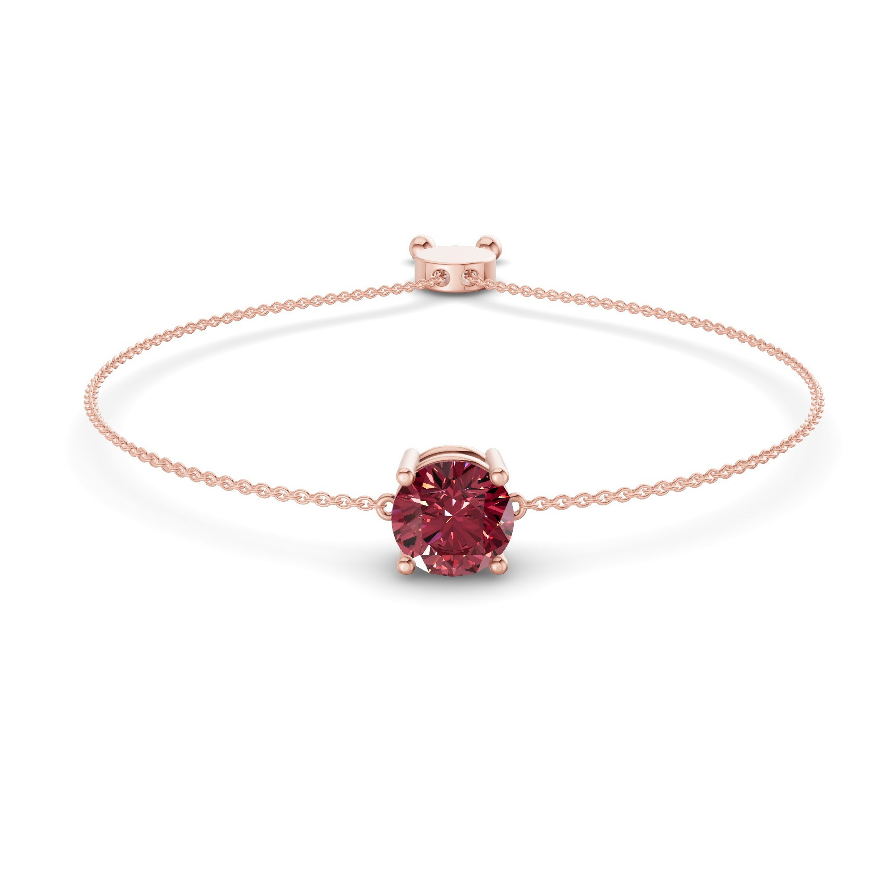 14kt Rose Gold Paula Round Fashion Bracelet (3/4 Ct. Tw.) front image