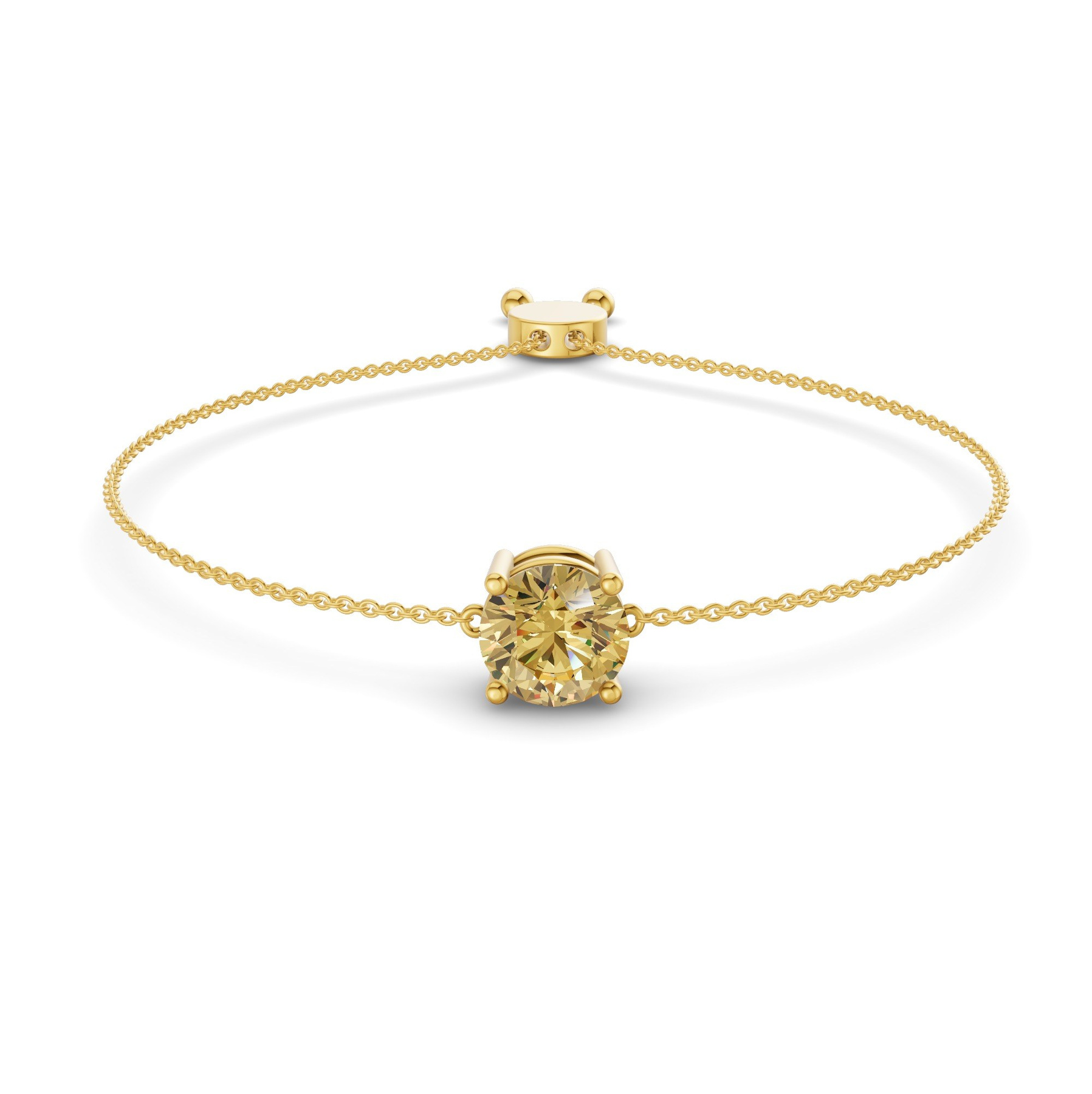 14kt Yellow Gold Paula Round Fashion Bracelet (3/4 Ct. Tw.) front image