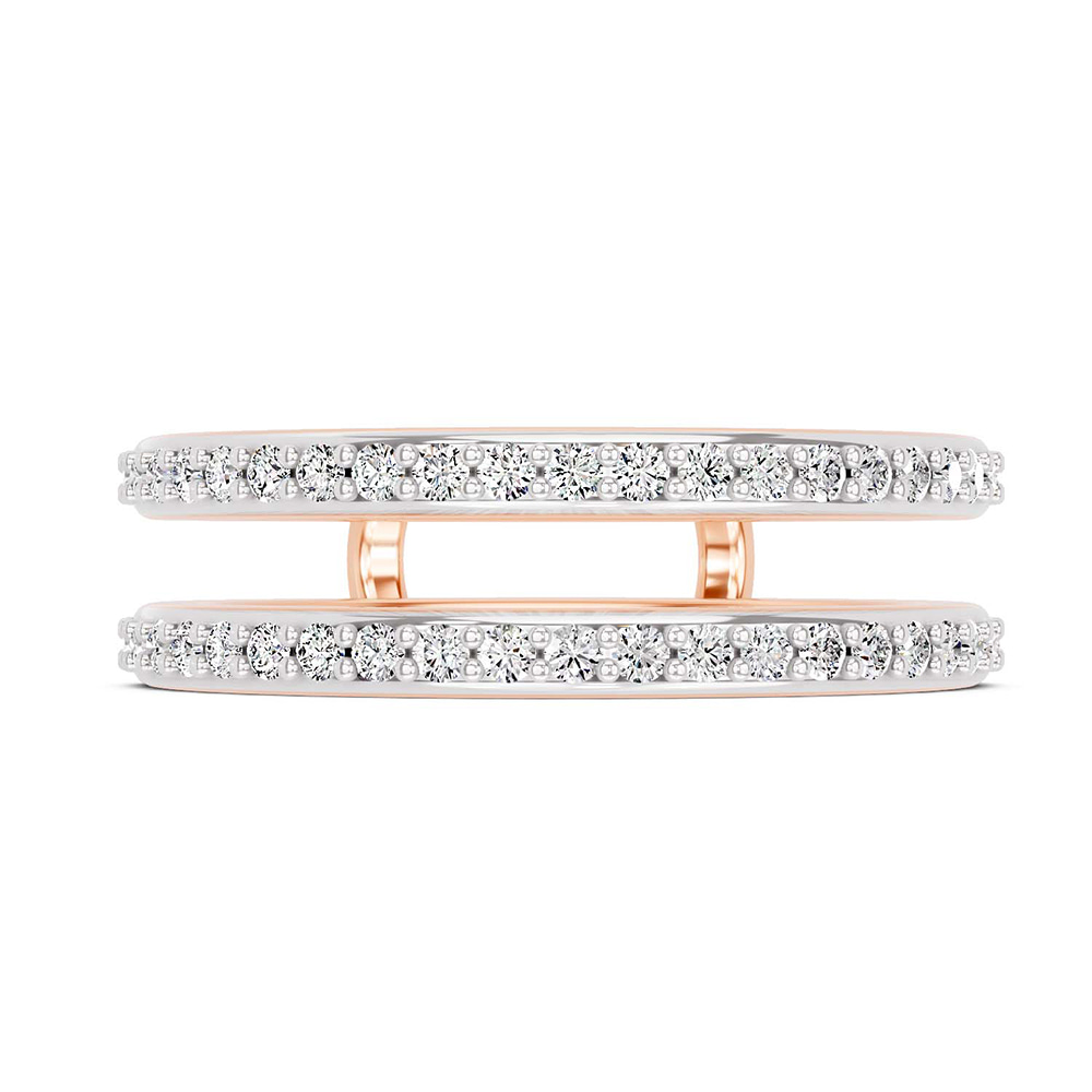 10kt Rose Gold Nexa Guard Ring (1/2 Ct. Tw.) front image