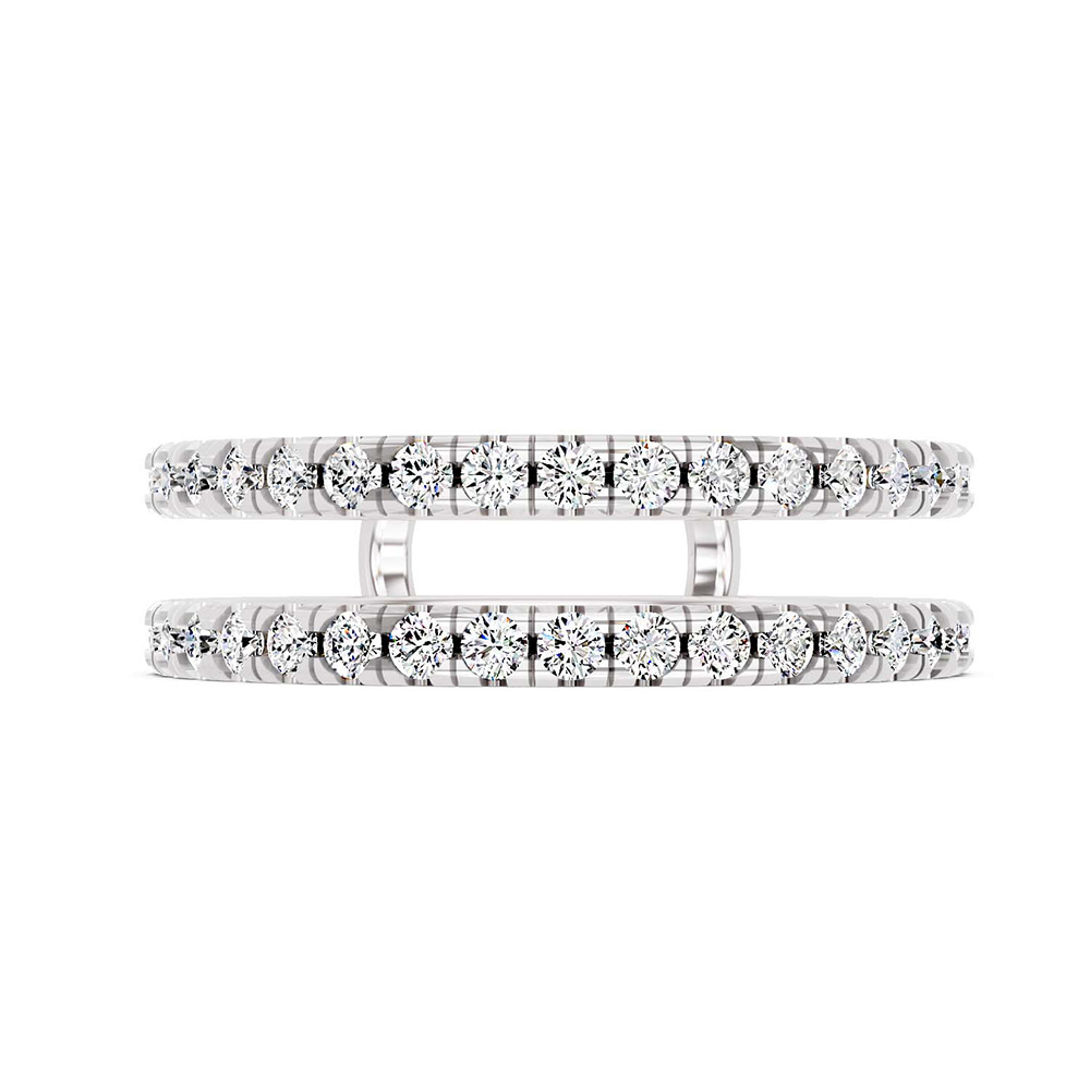 Platinum Luma Guard Ring (1 Ct. Tw.) front image