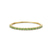 14kt Yellow Gold Oval Serenity Ocean Green Lab Diamond Openable Bangle Bracelet (3 Ct. Tw.)