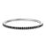 Round Embrace Lab Diamond Openable Bangle Bracelet