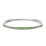 Round Embrace Lab Diamond Openable Bangle Bracelet