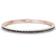 Nemy Half Bezel Round Lab Diamond Tennis Bracelet