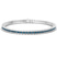 Nemy Half Bezel Round Lab Diamond Tennis Bracelet