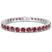 Aelia Round Lab Diamond Tennis Bracelet