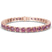 Aelia Round Lab Diamond Tennis Bracelet