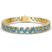 Isidora Round Double Row Lab Diamond Tennis Bracelet