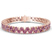 Isidora Round Double Row Lab Diamond Tennis Bracelet