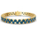 Isidora Round Double Row Lab Diamond Tennis Bracelet