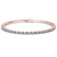 Serene Pear Lab Diamond Tennis Bracelet