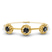 Spiral Eleve Round Lab Diamond openable bracelet