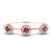 Spiral Eleve Round Lab Diamond openable bracelet