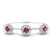 Spiral Eleve Round Lab Diamond openable bracelet