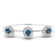 Spiral Eleve Round Lab Diamond openable bracelet