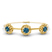 Spiral Eleve Round Lab Diamond openable bracelet