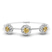 Spiral Eleve Round Lab Diamond openable bracelet