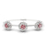 Spiral Eleve Round Lab Diamond openable bracelet