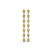 Digitalis Fashion Lab Diamond Dangle Earrings