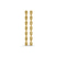 Digitalis Fashion Lab Diamond Dangle Earrings