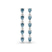 Salvia Fashion Lab Diamond Dangle Earrings