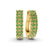 Gracie Double Row Round Lab Diamond Hoop Earrings